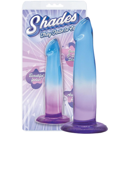 Shades 6.25” G-Spot Blue/Purple