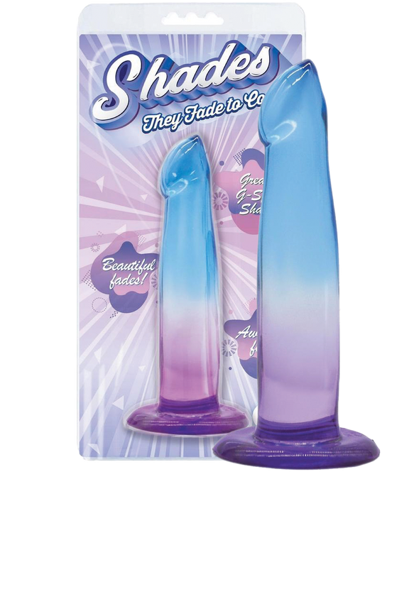 Shades 6.25” G-Spot Blue/Purple