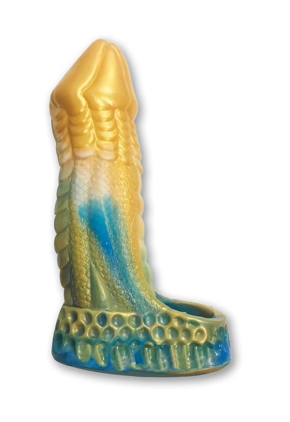 Alien Nation Komodo Silicone Extender - Green/Gold