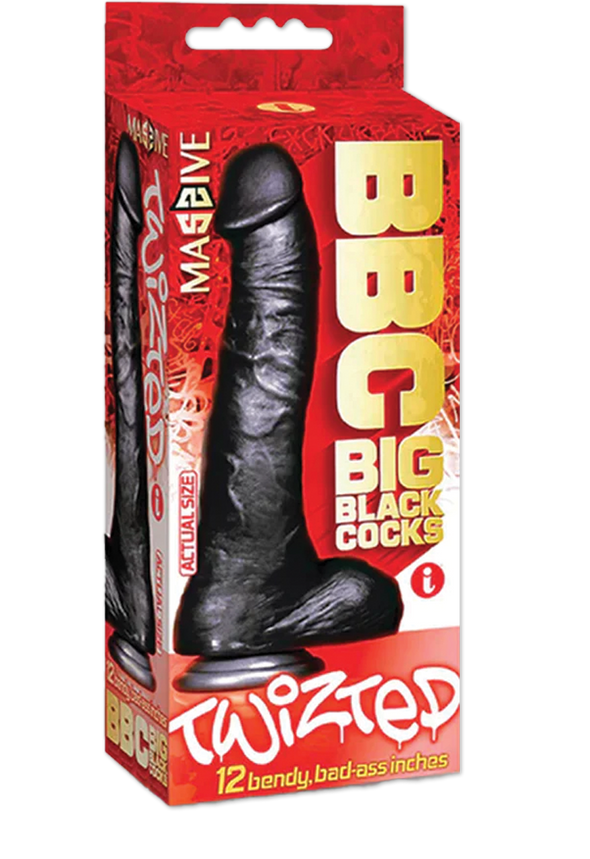 Icon Brands - BBC - Big Black Cock - Twizted, 11 Inch
