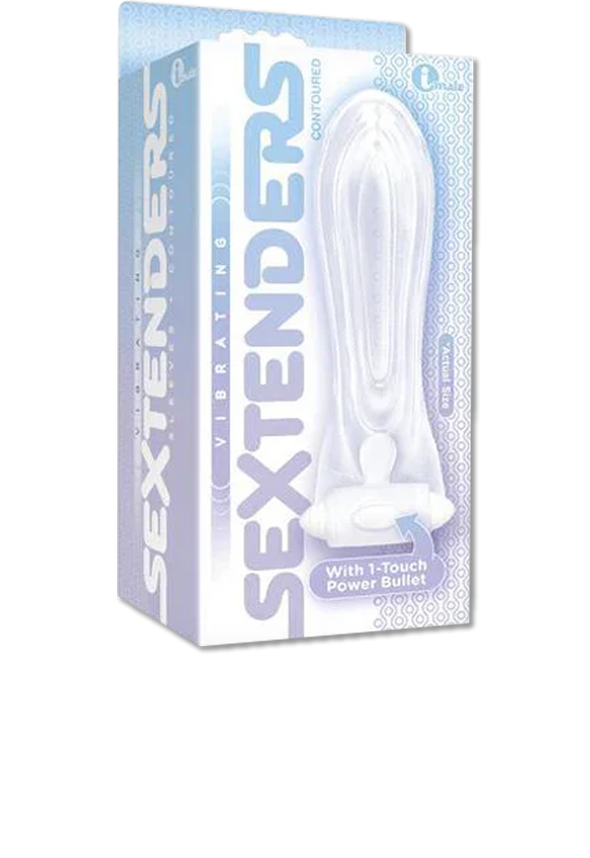 Icon Brands - Vibrating Sextenders Sleeves  Contoured