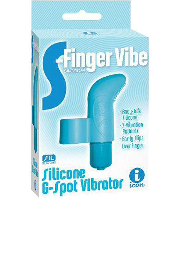 Icon Brands - S-Finger Vibe Silicone G-Spot Vibrator