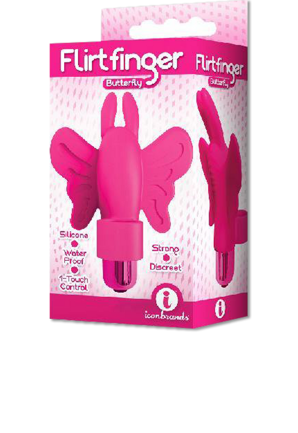 Icon Brands - The 9's - Flirt finger Butterfly Finger Bulley Vibrators